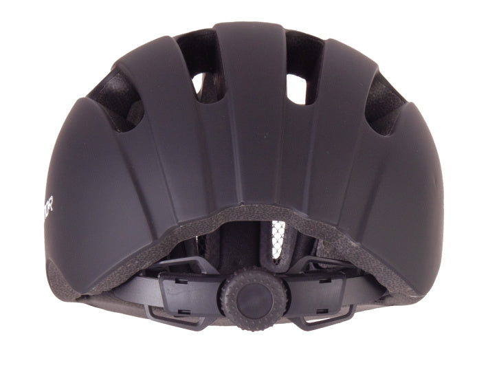 Casque de vélo Rucanor City Flow réglable noir taille 55-58 cm (M)