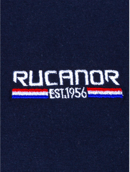 Rucanor Raffi Basic Shirt Round Hals Men Blue Dark Blue Taille xxl