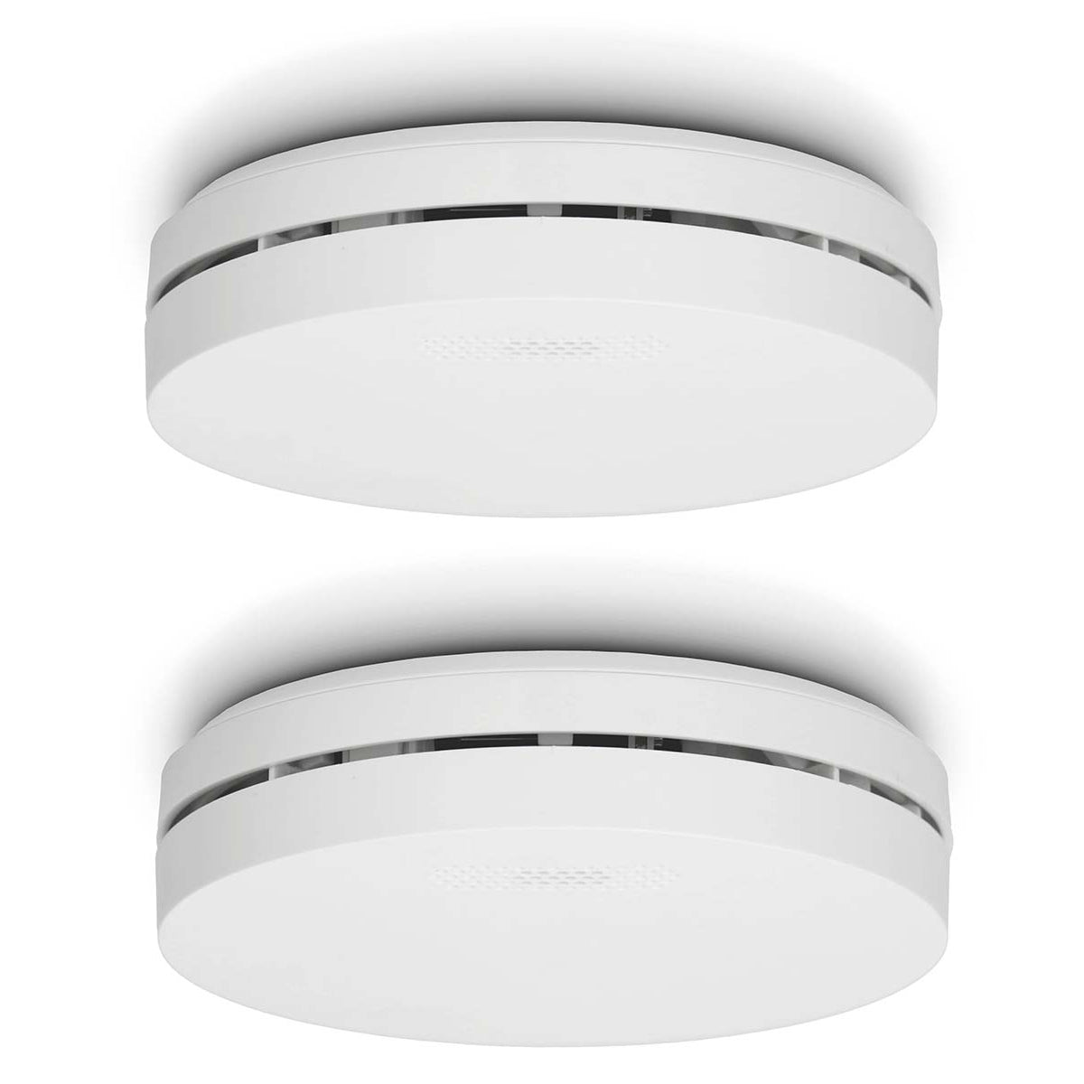 Détecteur de fumée design Alecto sa300 duo avec pile 10 ans 2 pièces - sa300 duo