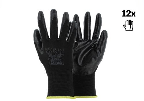 Ty gants de jogging sécurisés superpro 4121x | noir | taille 7 - 00.118.107.07