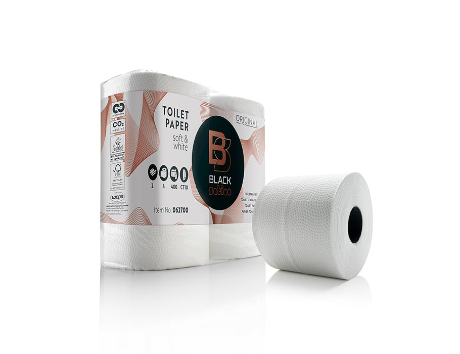 Papier toilette Satino original - 1 paquet - 4 x 400 - 2 couches