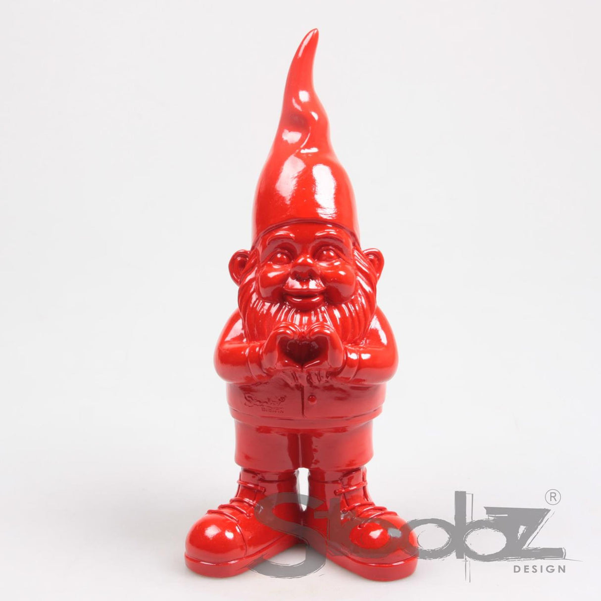 Stoobz design Stoobz gnome coeur rouge 29,5cm