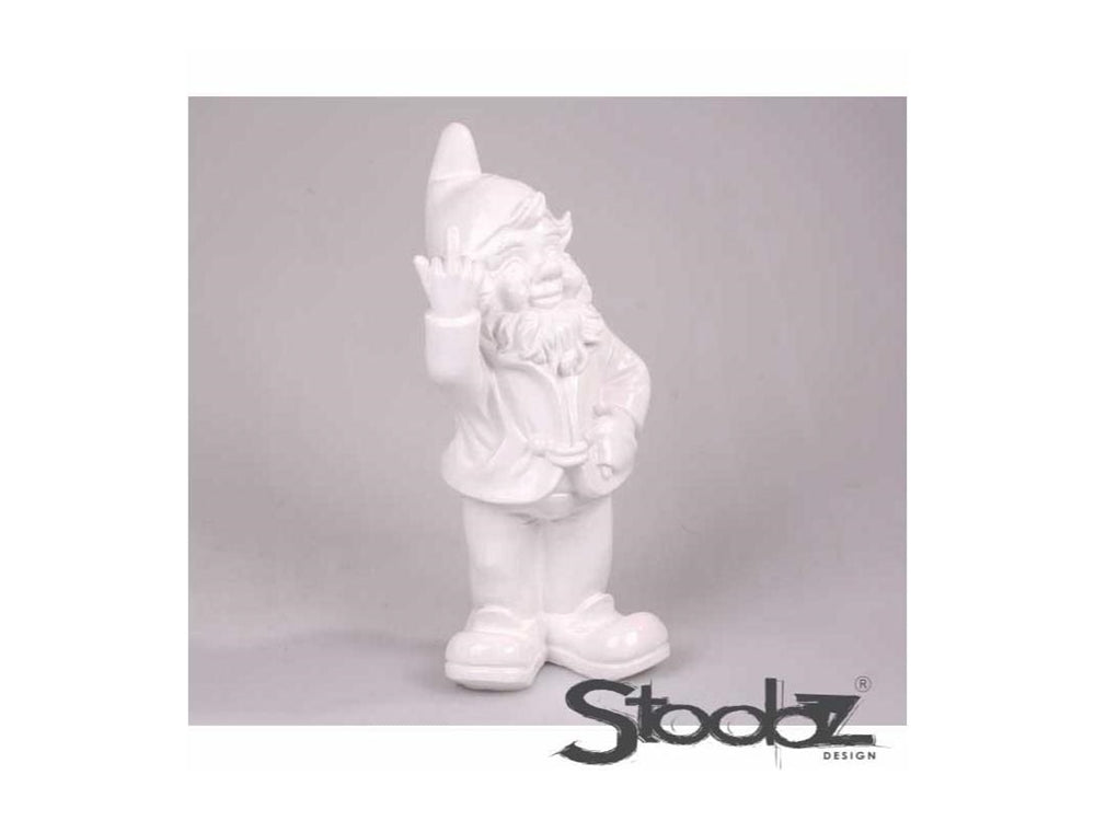 Stoobz design stoobz gnome va te faire foutre blanc 20cm