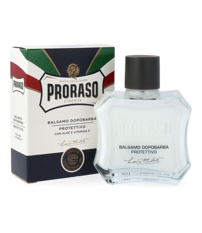 Baume après-rasage Proraso à l'aloès et à la vitamine E 100 ml