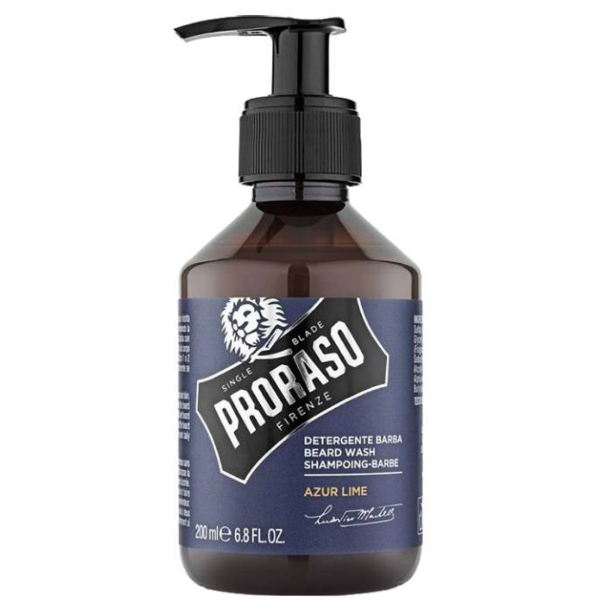 Proraso nettoyant à barbe citron vert azur 200ml