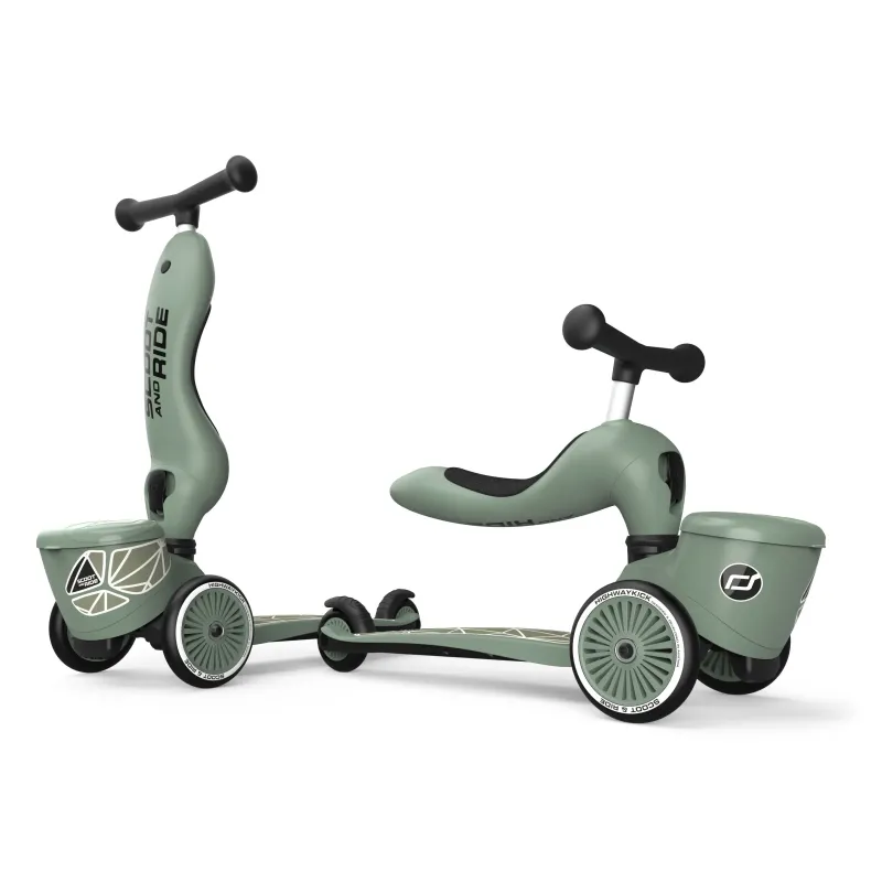Scoot ride scoot and ride - mode de vie Highwaykick 1 - lignes vertes