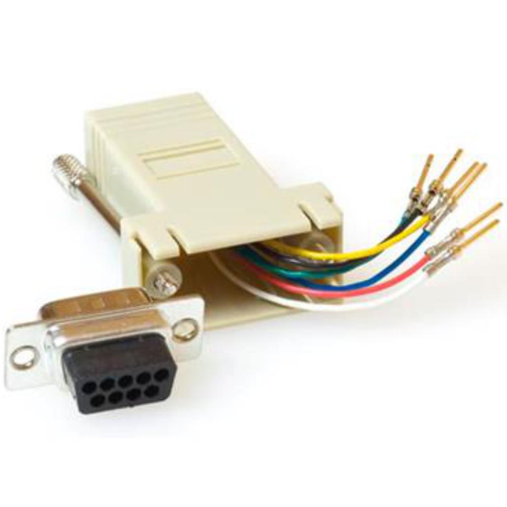 Imp série d-sub - prise adaptateur rj45
