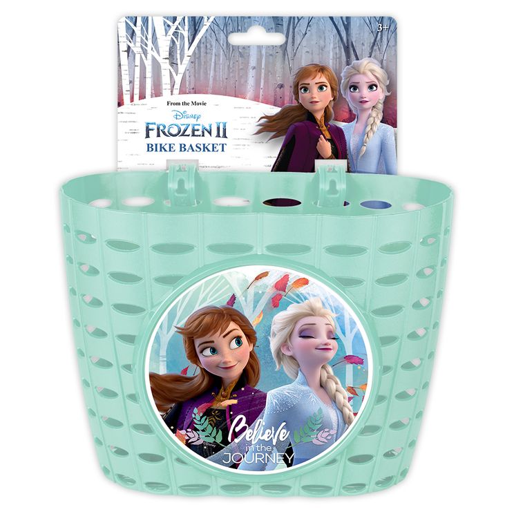 Disney Panier Guidon La Reine des Neiges II PVC Bleu