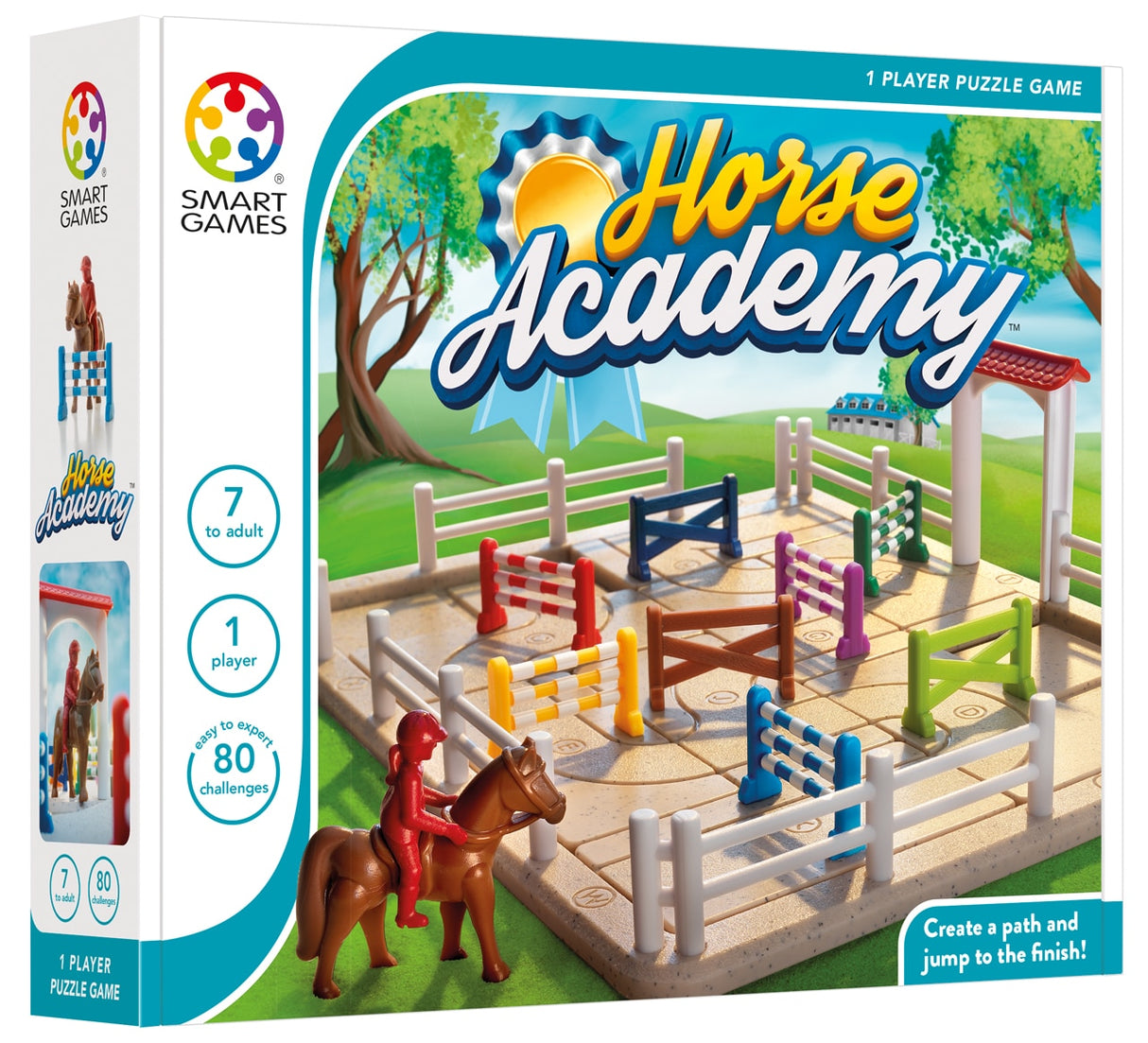 Jeux malins - Académie du cheval au galop jusqu'à l'arrivée