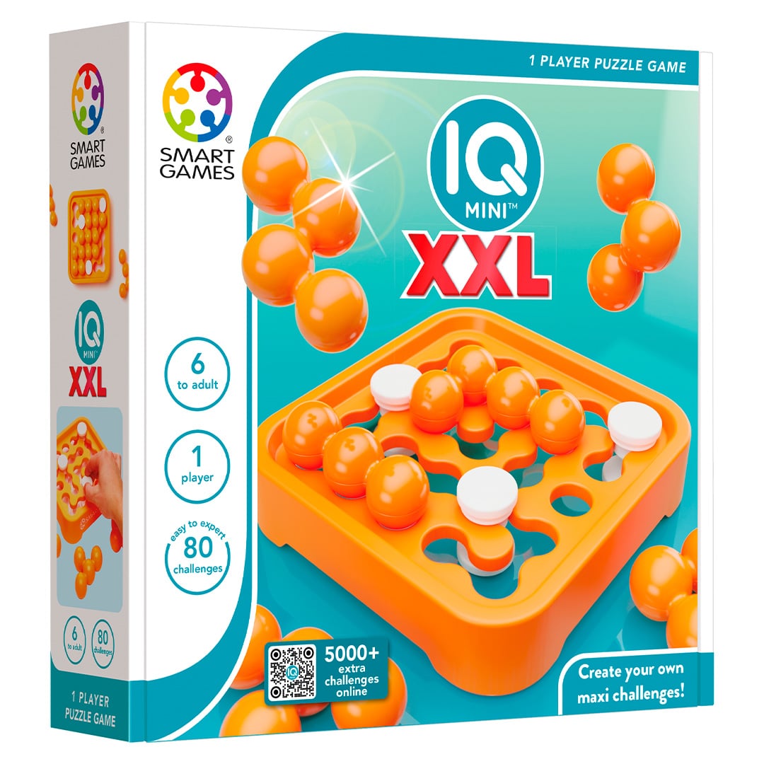 Les jeux intelligents IQ mini XXL créent vos propres maxi défis