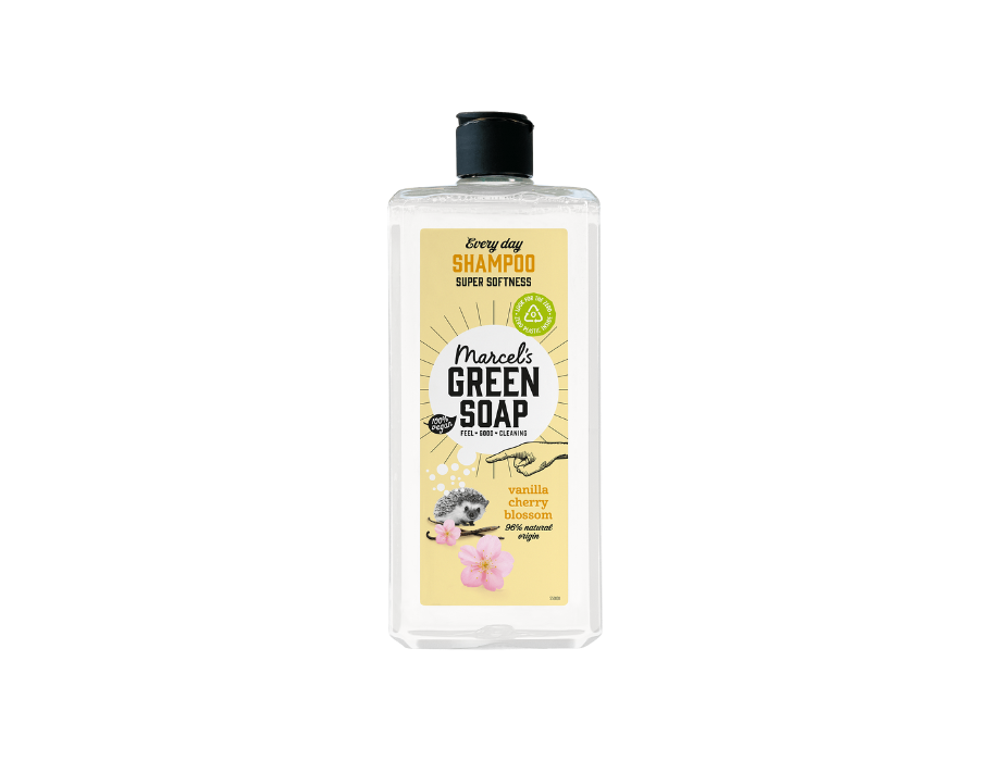 Marcel's Green Soap Shampooing - tous les jours - Blossom de cerise de vanille - 300 ml