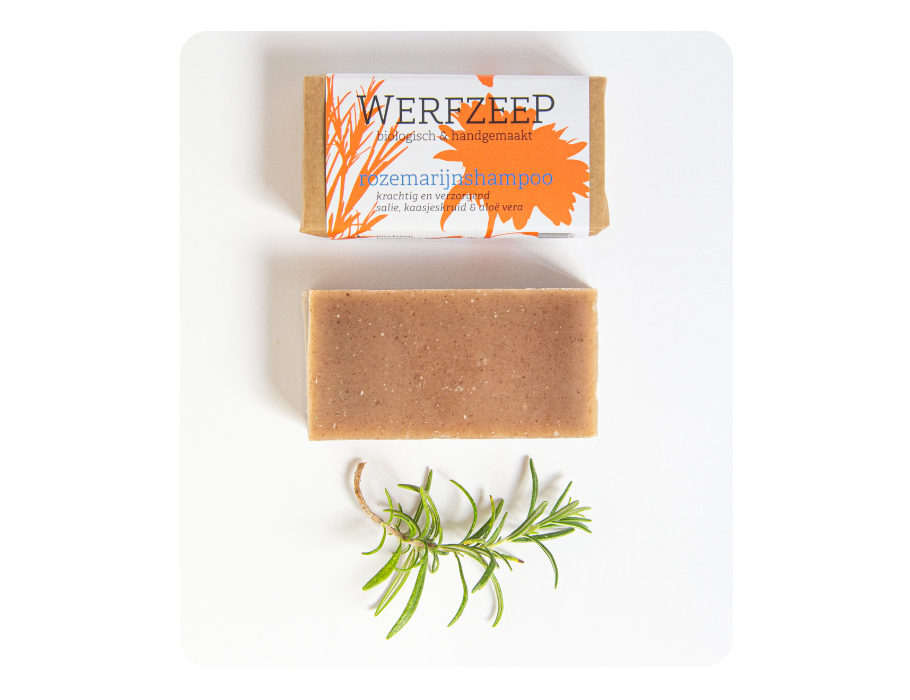 Werfzeep shampooing au romarin - 100 gr