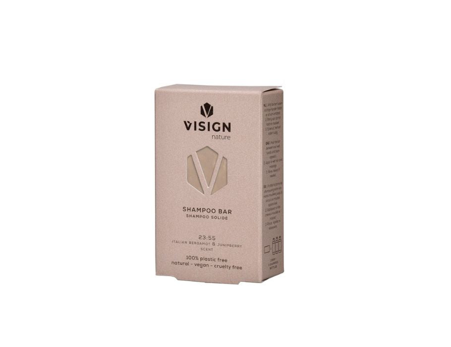 Visign Nature Shampoo Bar - il est de cinq à douze