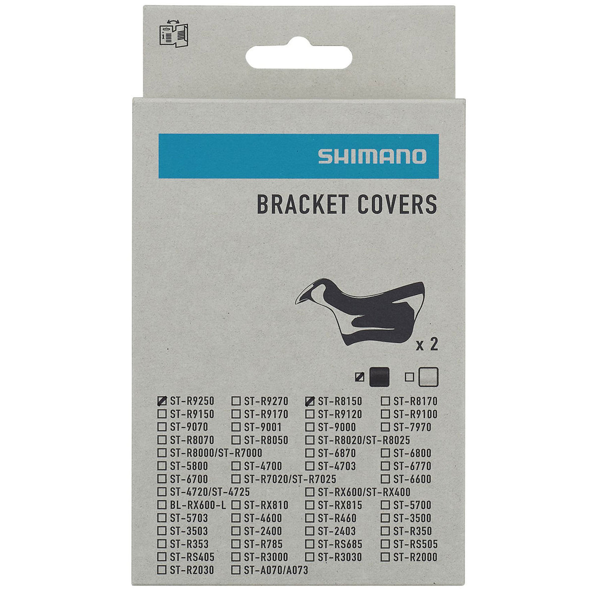 Couvercles de pédalier Shimano pour st-r9250 r8150