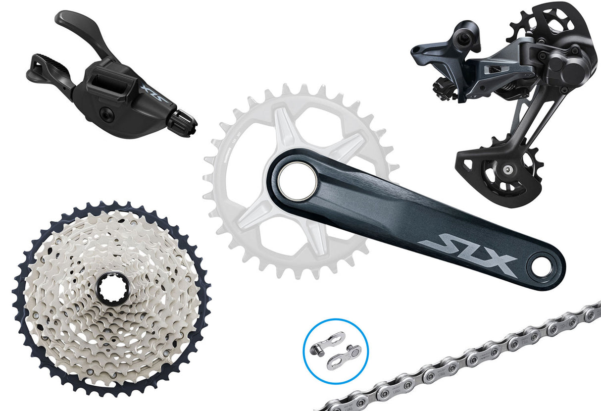 Groupe Shimano slx m7100 1x12 vitesses | 170 mm | 10-45 | je-spec ev