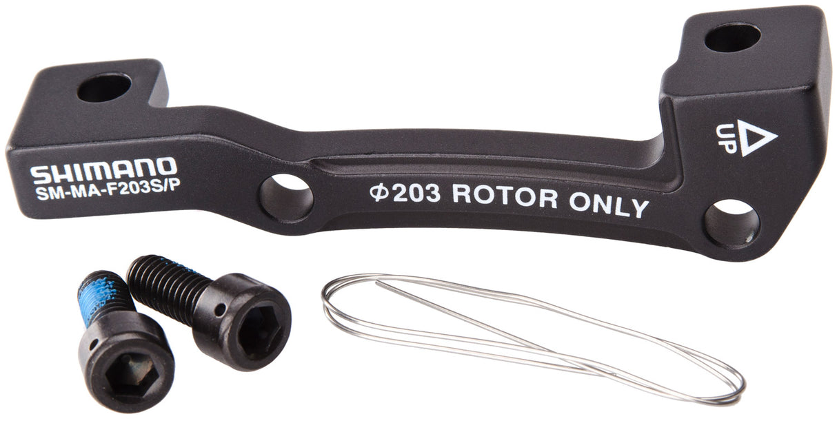 Adaptateur Shimano sm-ma-f203s p pour rotor avant de 203 mm