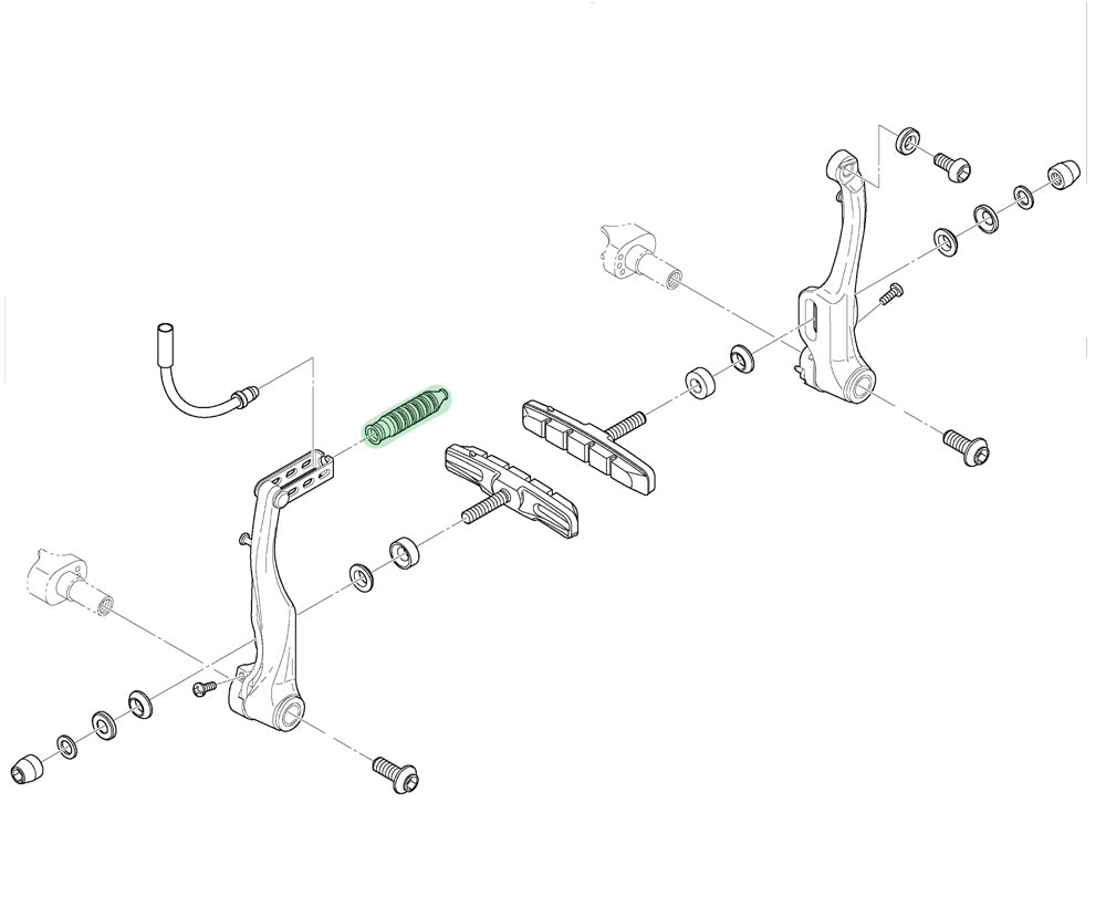 Soufflet de frein Shimano pour v-brake