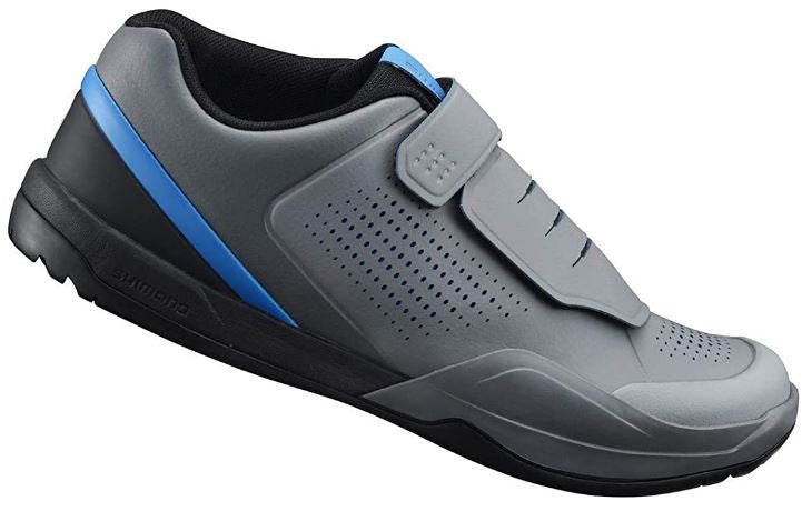 Shimano chaussures de cyclisme gravité am901 vtt hommes gris taille 39