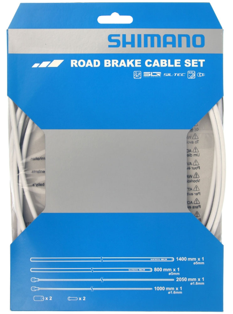 Jeu de câbles de frein Shimano sil-tec pour la route