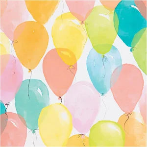 Papier cadeau Creativ company, ballons, l: 50 cm, 80 gr, couleurs pastel, 5 m 1 rouleau