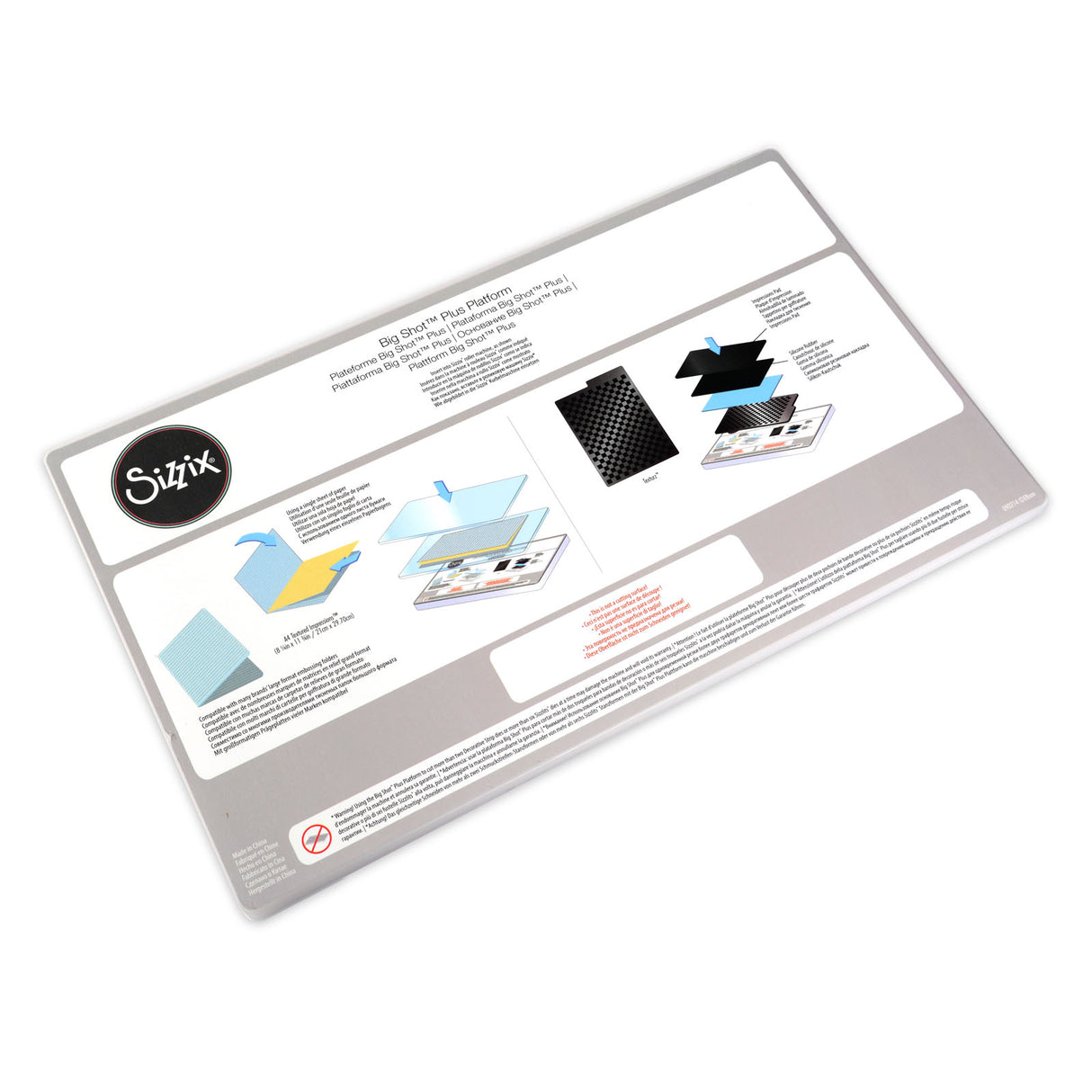 Sizzix • big shot plus accessoire plaque de base standard