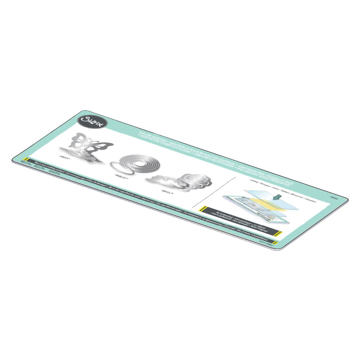 Sizzix • accessory extended thin die adapter