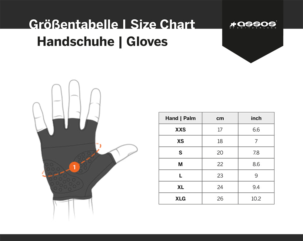 Assos doublure gants evo - gants