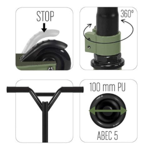 Kaki junior de cascadeur militaire