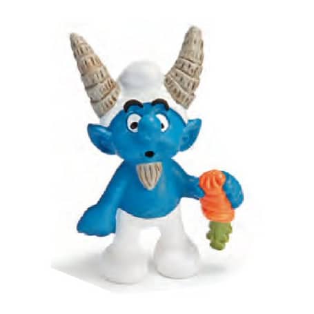 Schleich Schtroumpf bouquetin 20717