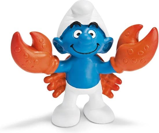 Schleich Schtroumpf au homard 20723