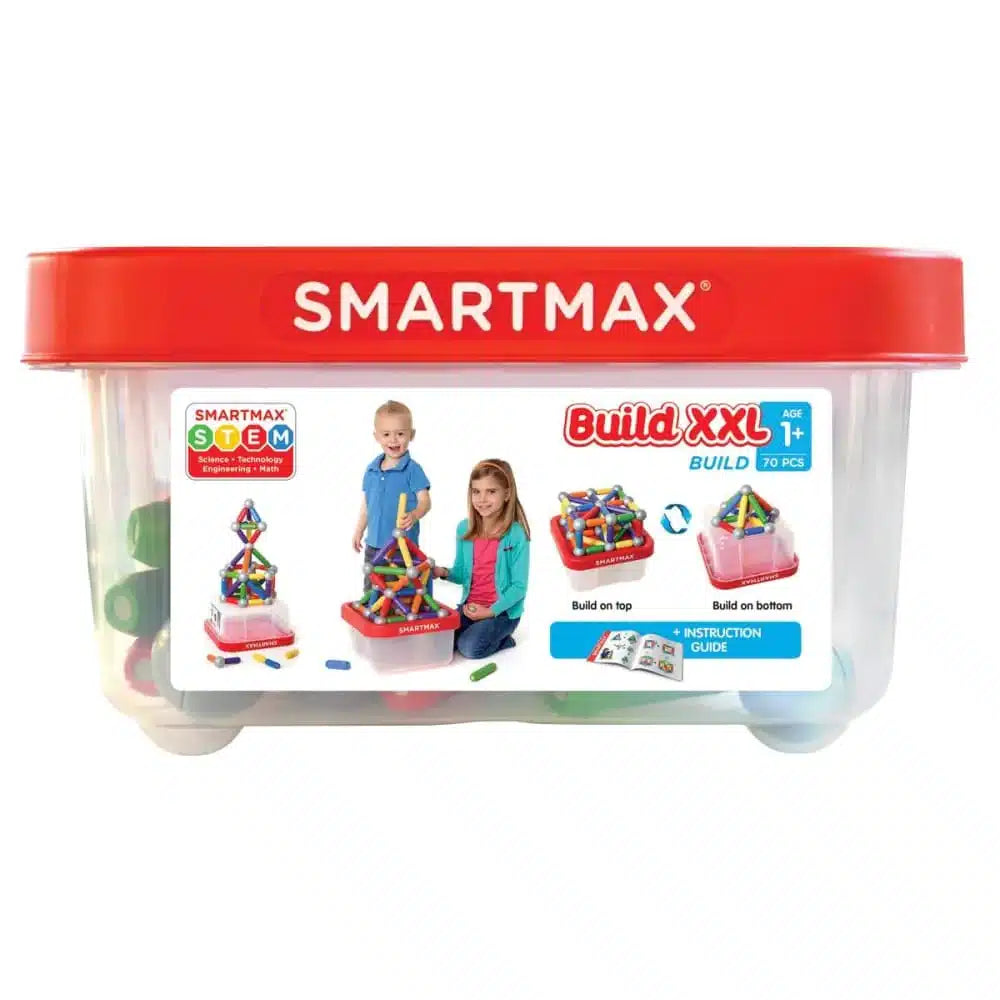 Jeux intelligents smart max - construire une valise XXL avec 70 pièces