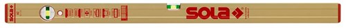 Niveau à bulle Sola alu block az50, 50cm 2 ampoules 0,50mm m or - 01160701 - 01160701