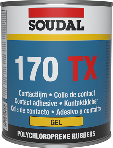 Soudal 170 tx gel - colle contact | 750ml - 125778
