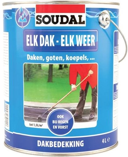 Soudal n'importe quel toit - n'importe quel temps | gris | 4 litres - 101520