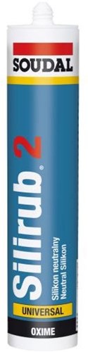 Soudal silirub 2 | mastic silicone | pierre naturelle | 300ml - 105962
