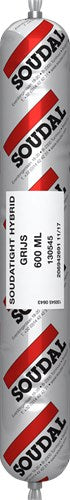 Soudal hybride étanche au soudage | 600 ml | gris - 130545