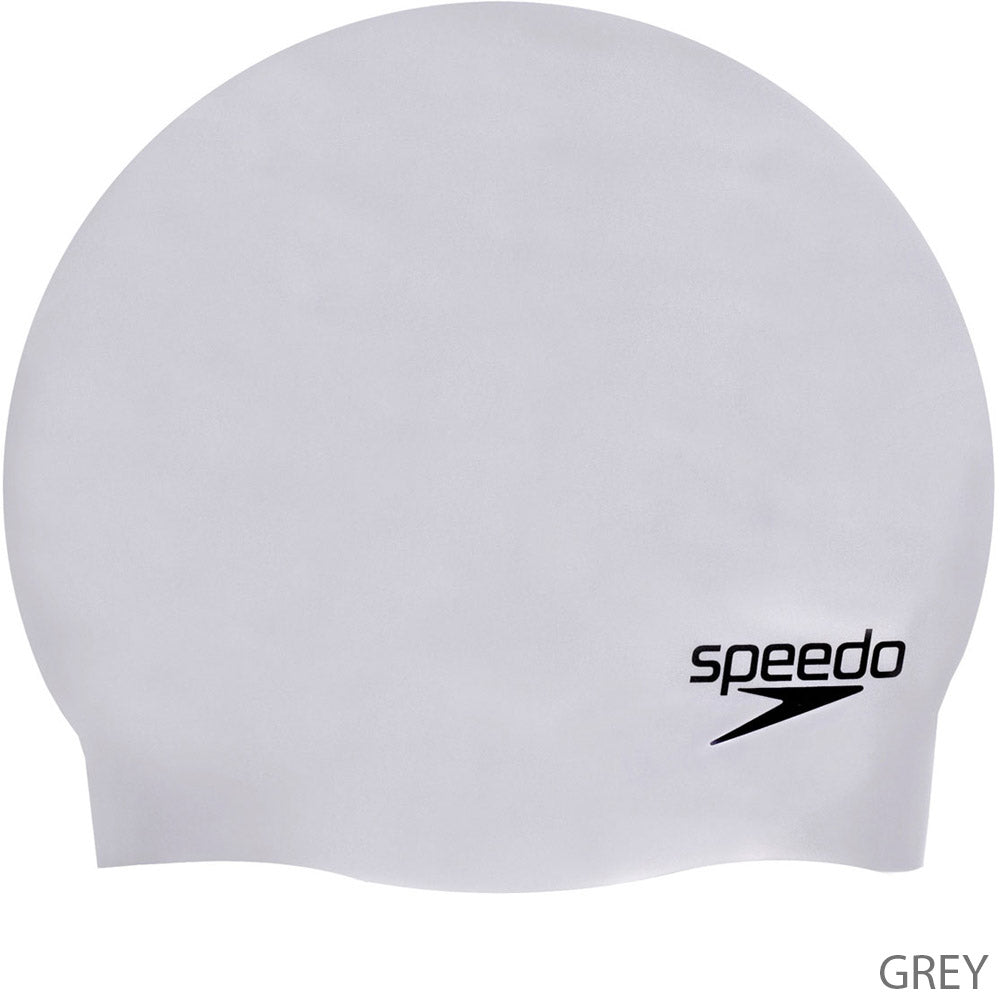Speedo plain moulded silicone - swim cap