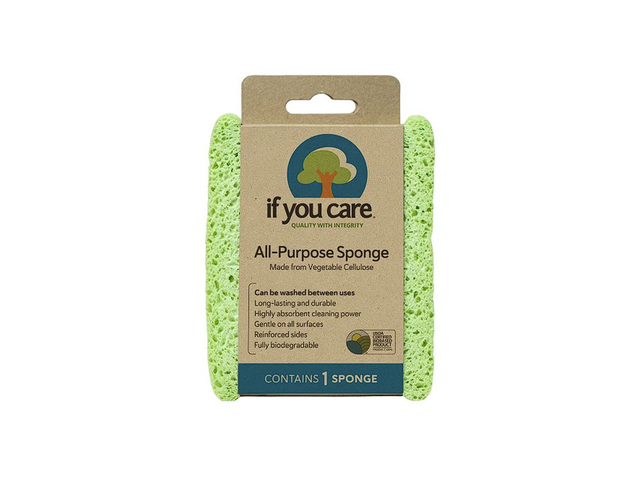 Si vous vous souciez d'une éponge en cellulose tout usage - 1pc.