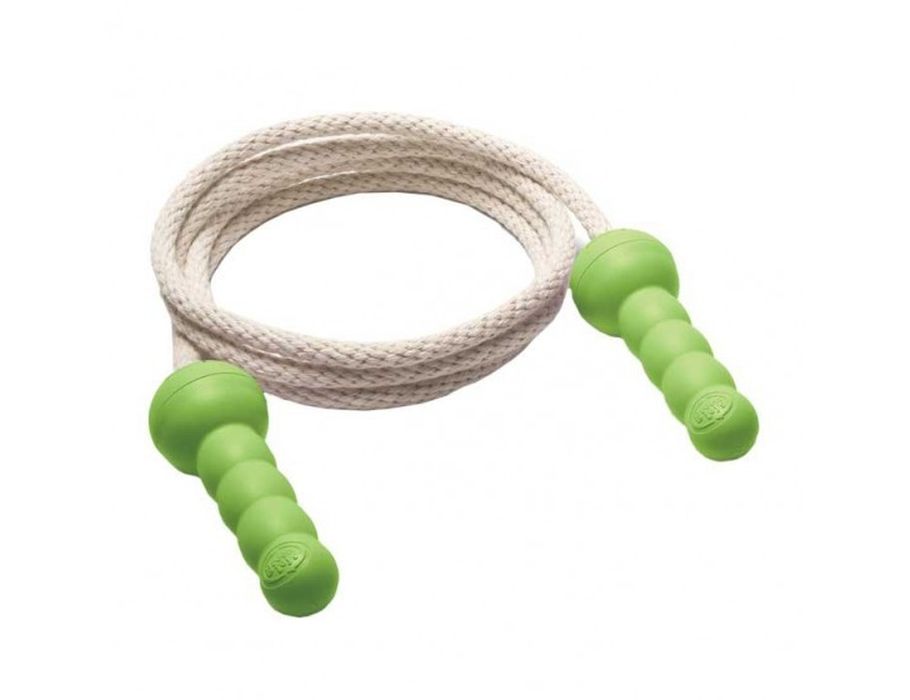 Jouets verts corde à sauter vert - plastique recyclé