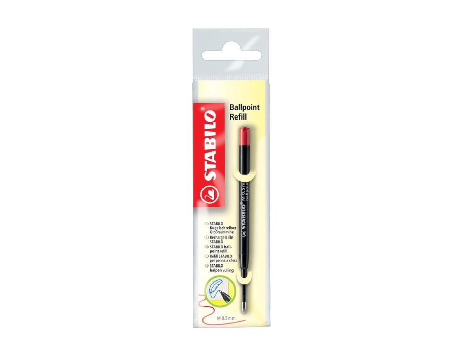 Stillo Ballpoint Pen - Recharge - 0,5 mm - Rouge