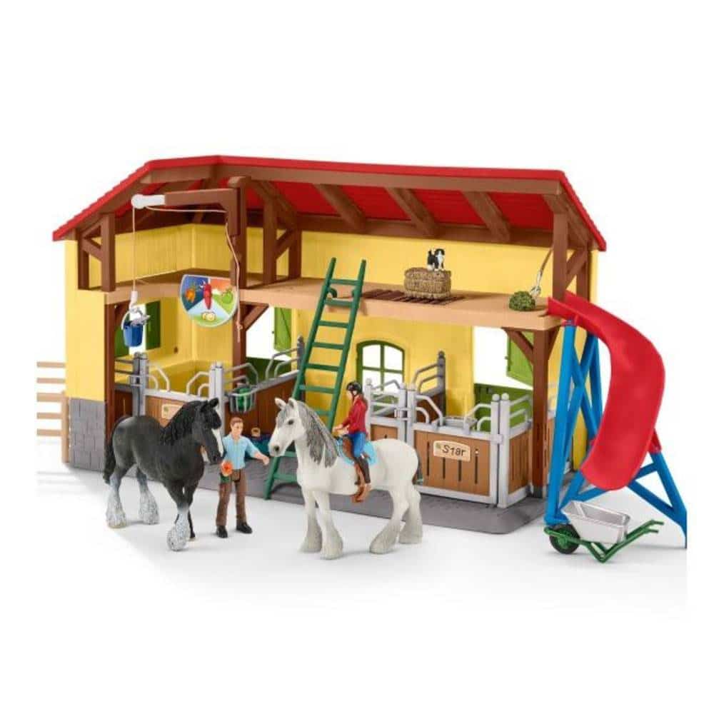 Schleich ferme mondiale écurie 42485