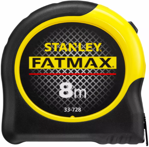 Stanley outils à main ruban à mesurer fatmax® blade armor | 8 mètres - 0-33-728