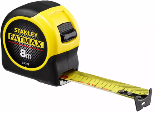 Stanley outils à main ruban à mesurer fatmax® blade armor | 8 mètres - 0-33-728