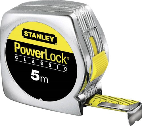 Stanley outils à main ruban à mesurer powerlock 5m - 19mm - 0-33-194 - 0-33-194