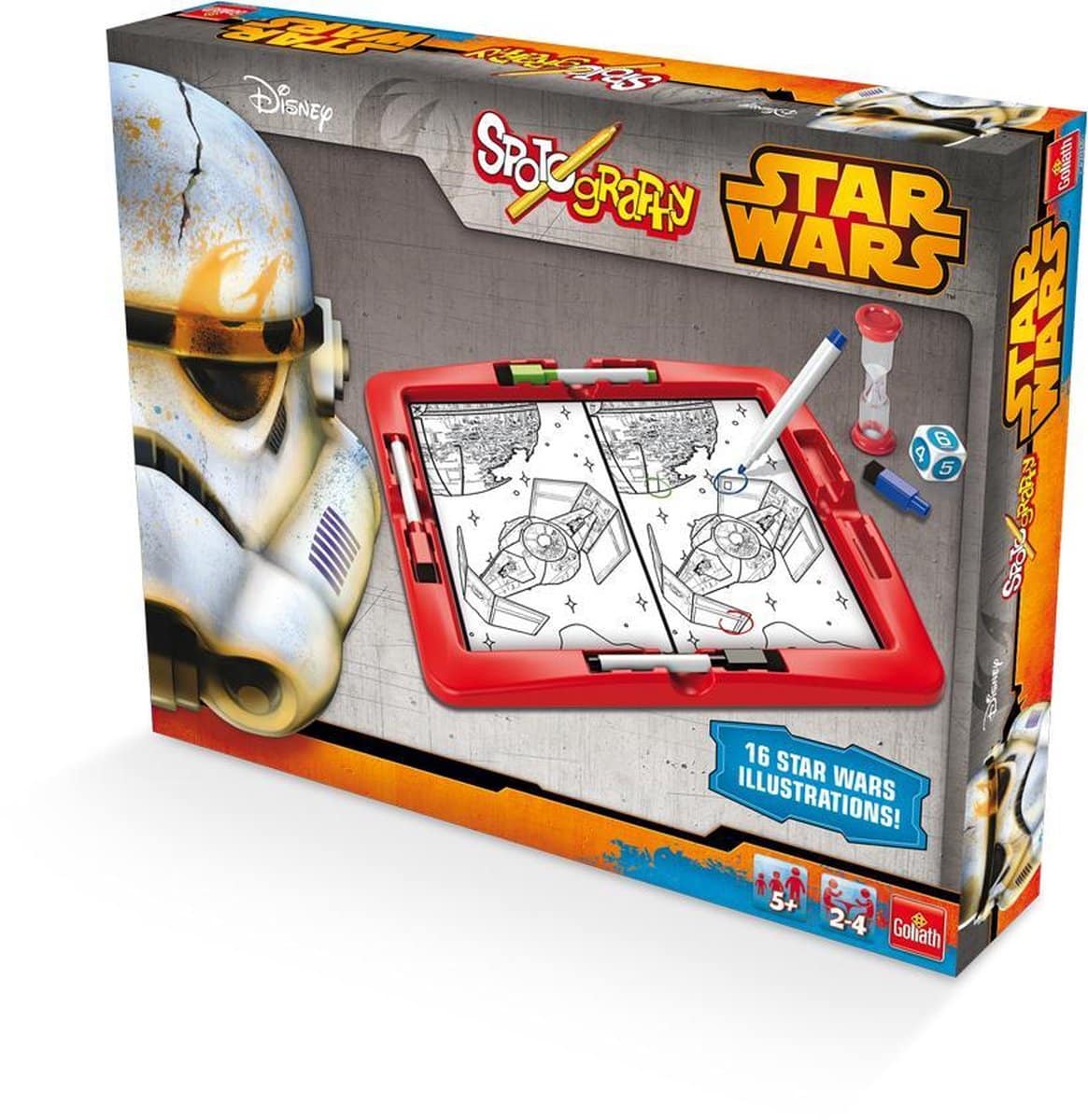 La spotographie de Goliath Star Wars cache les différences