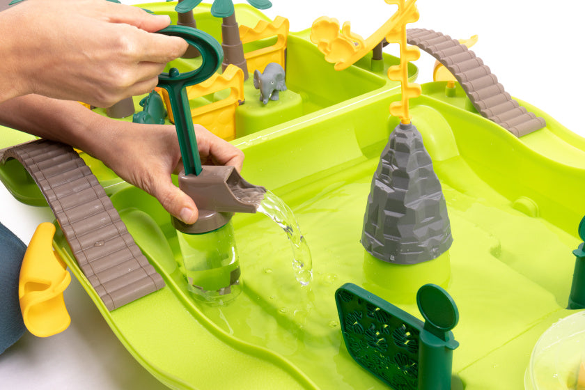 Starplay Jungle Water Fun Toy Case Green 18 pièces