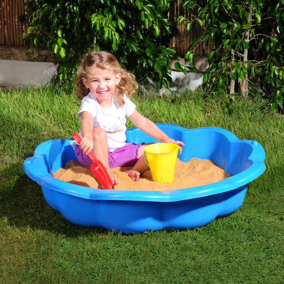 Starplay Sunflower Sandbag Waterbank 94 cm bleu