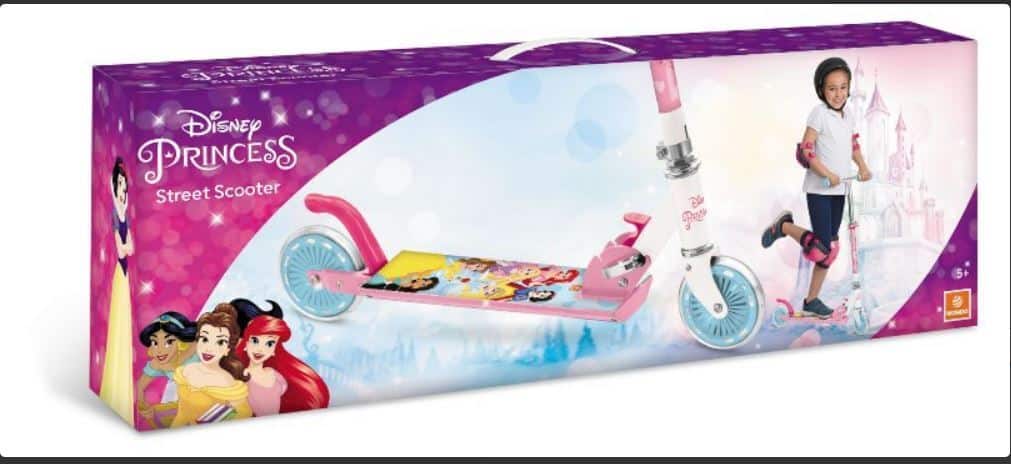 Mondo street scooter scooter princesse disney, pliable
