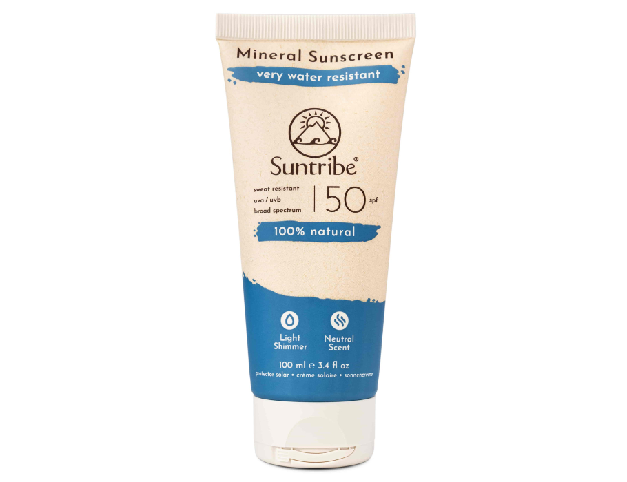 Crème solaire minérale Suntribe - spf 50 - corps et visage