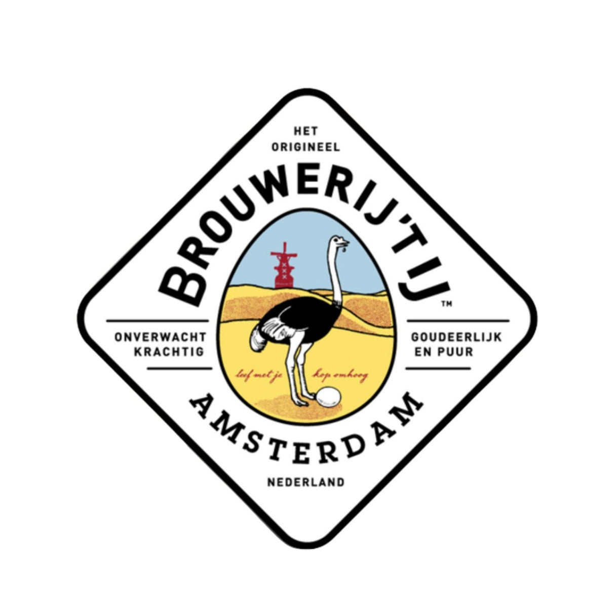 't ij sous-verres à bière (6x100 pièces)